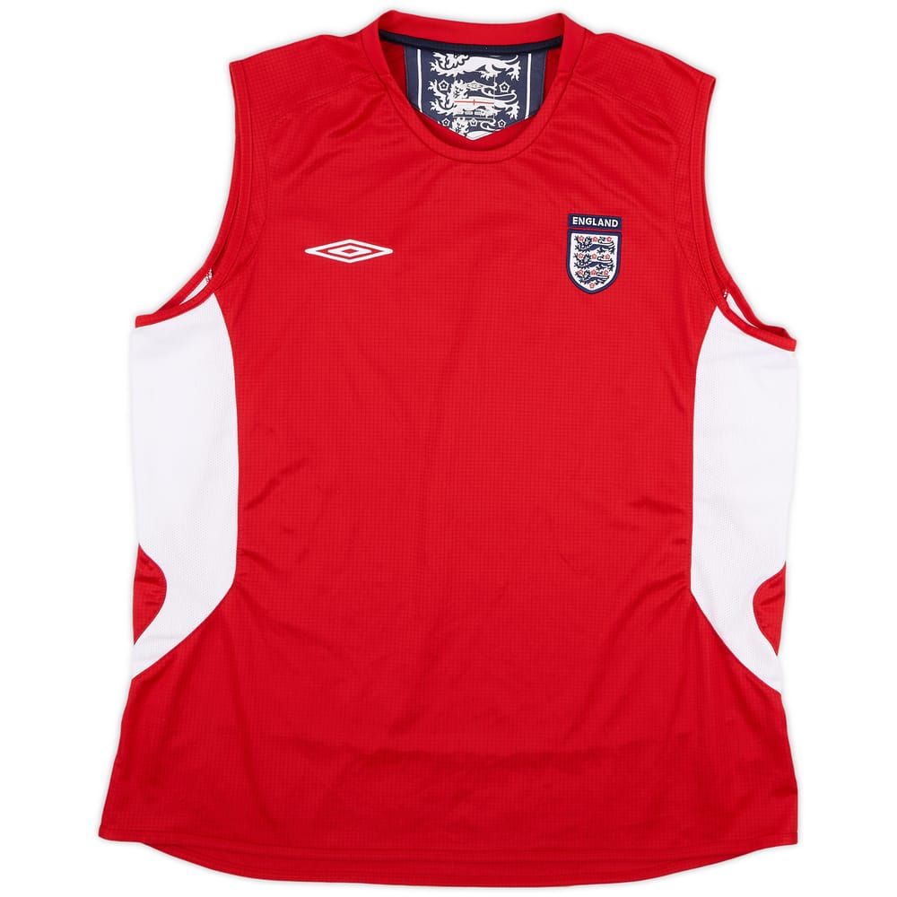 2004-05 England Umbro Training Vest - 8/10 - (XXL)