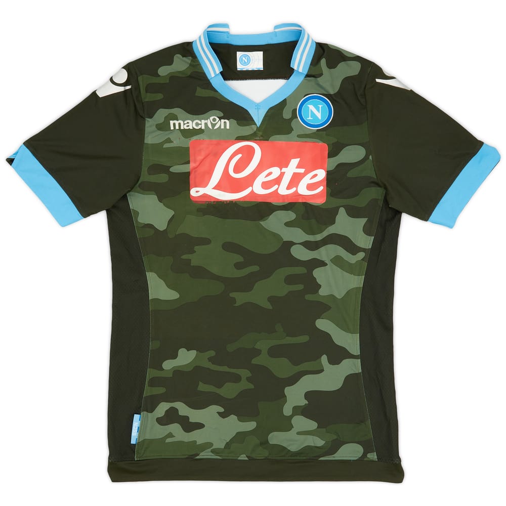 2013-14 Napoli Away Shirt - 5/10 - (XL)