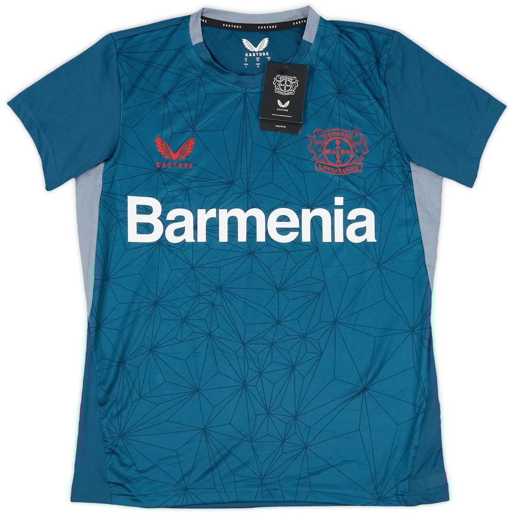 2023-24 Bayer Leverkusen Castore Training Shirt (Women's M)