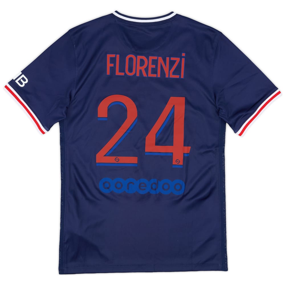 2020-21 Paris Saint-Germain Home Shirt Florenzi #24 (S)