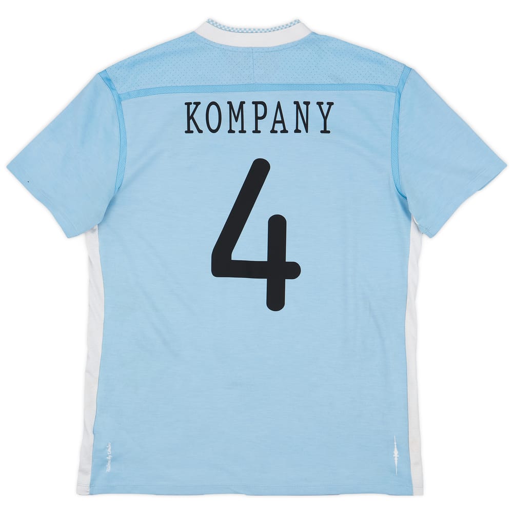 2011-12 Manchester City Home Shirt Kompany #4 - 5/10 - (L)