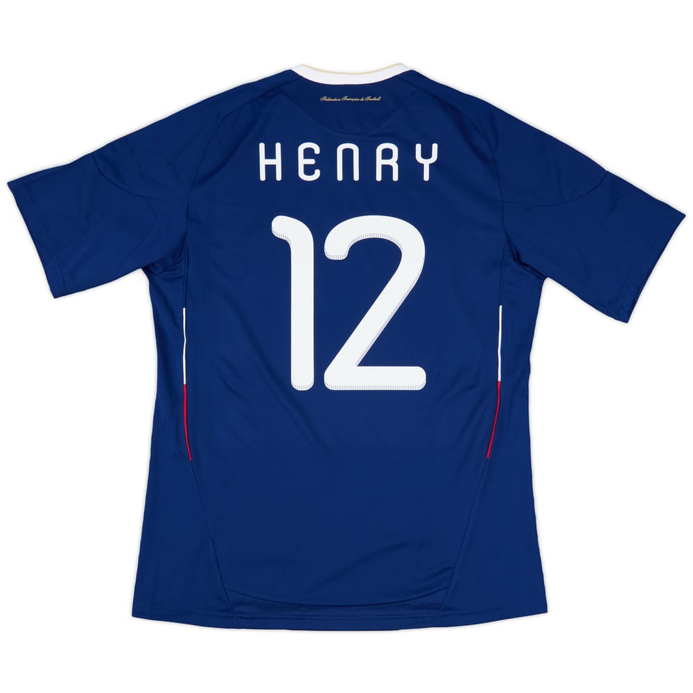 2009-10 France Home Shirt Henry #12 (L)
