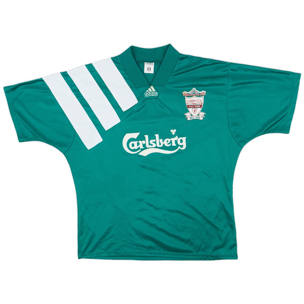 1992-93 Liverpool Centenary Home Shirt - 8/10 - (L/XL)
