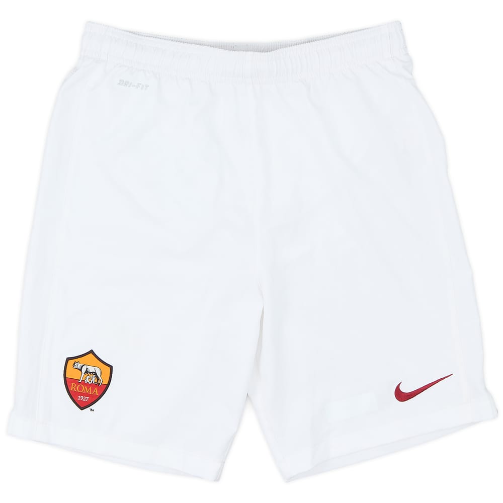 2014-15 Roma Home Shorts - 9/10 - (L.Boys)