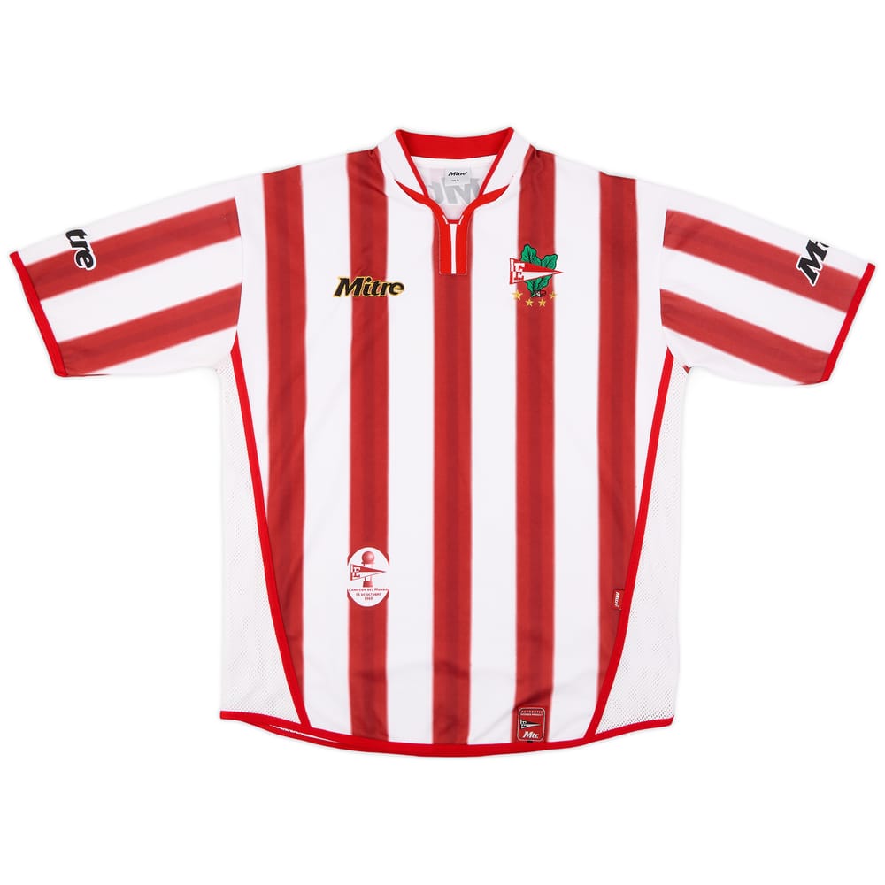 2003-04 Estudiantes Home Shirt - 8/10 - (L)