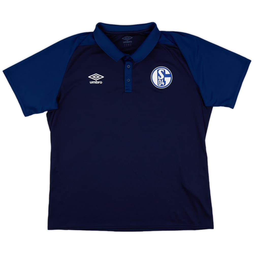 2018-19 Schalke Umbro Polo Shirt - 9/10 - (XL)
