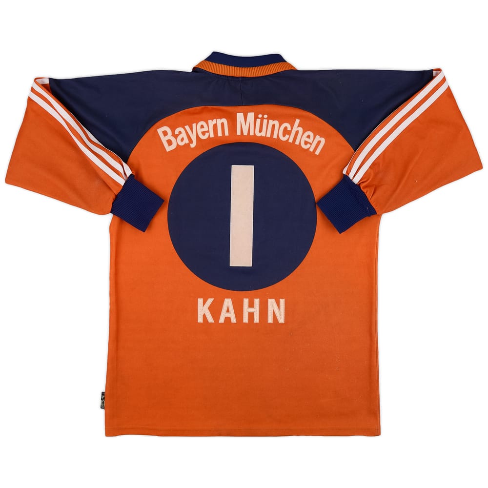 2000-01 Bayern Munich GK Shirt Kahn #1 - 6/10 - (S)