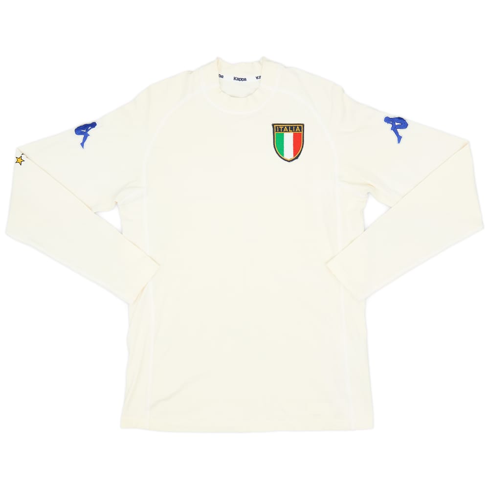2000-01 Italy Away L/S Shirt - 8/10 - (M)