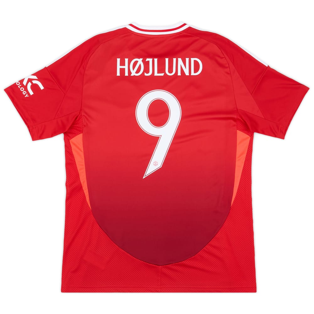 2024-25 Manchester United Home Shirt Hojlund #9