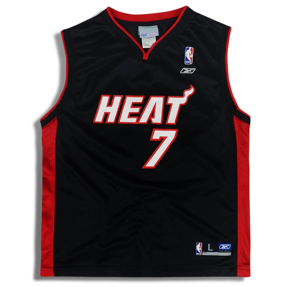 2003-04 Miami Heat Odom #7 Reebok Jersey (Away) Y