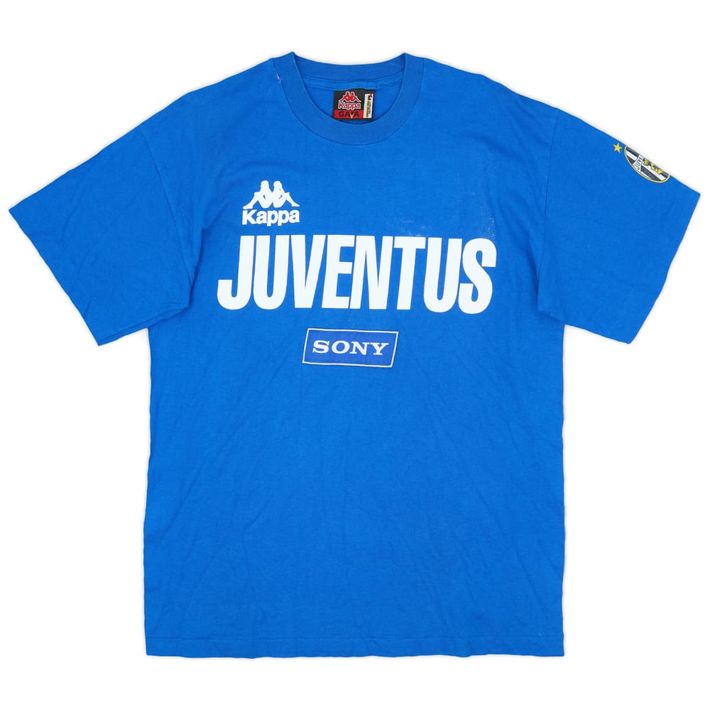1995-96 Juventus Kappa Cotton Tee - 7/10 - (L)