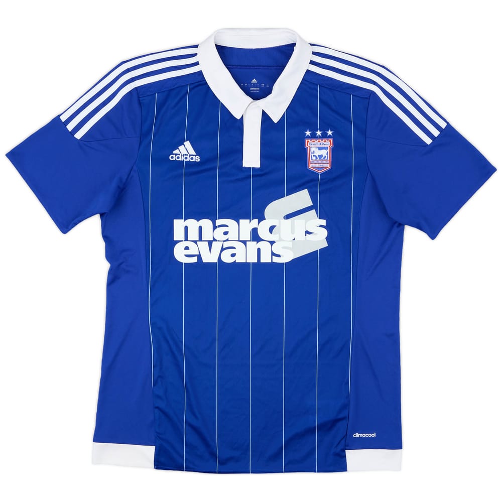 2015-16 Ipswich Home Shirt - 9/10 - (L)