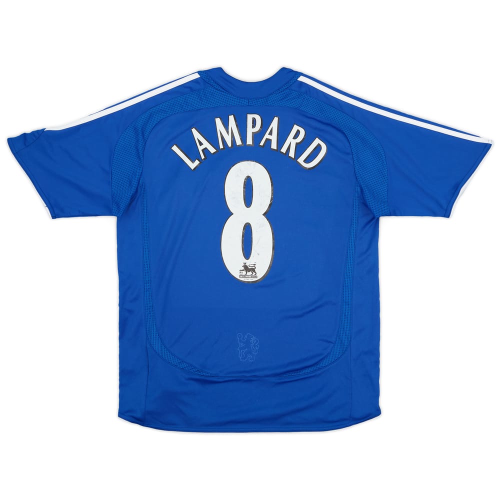2006-08 Chelsea Home Shirt Lampard #8 - 6/10 - (L.Boys)