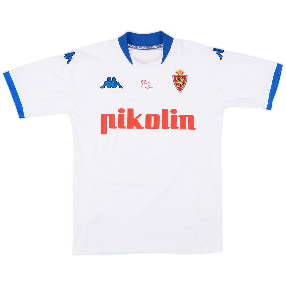 2001-03 Real Zaragoza Home Shirt - 8/10 - (M)