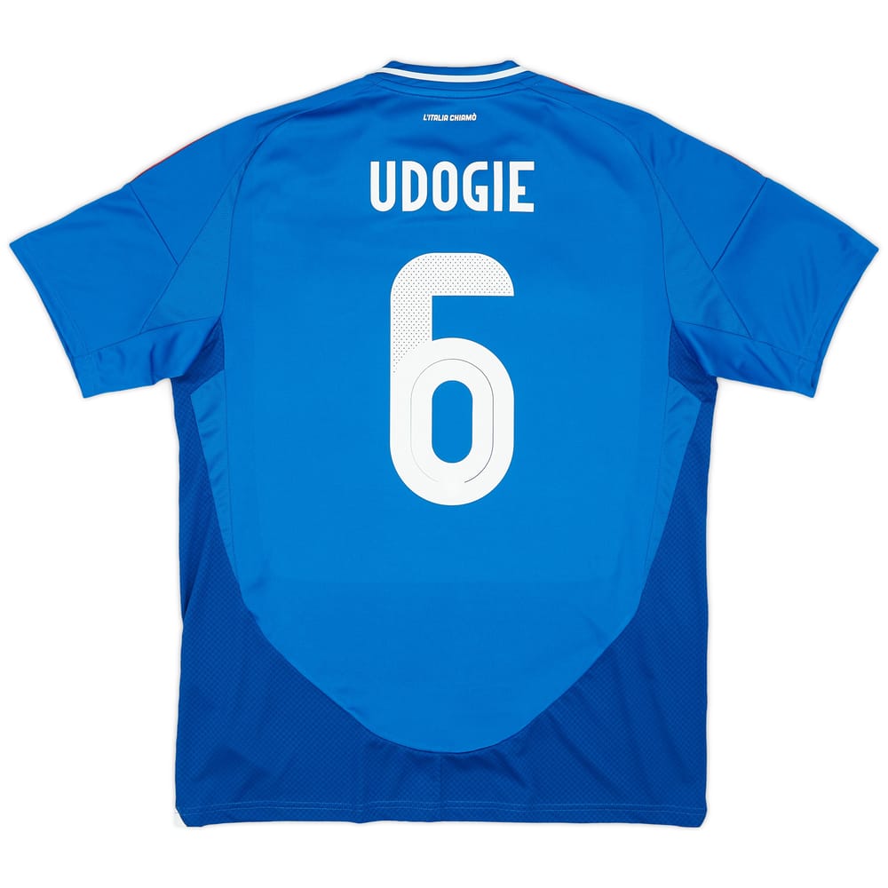2024-25 Italy Home Shirt Udogie #6