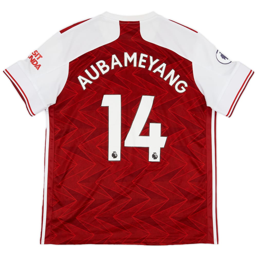 2020-21 Arsenal Home Shirt Aubameyang #14 - 4/10 - (XL)