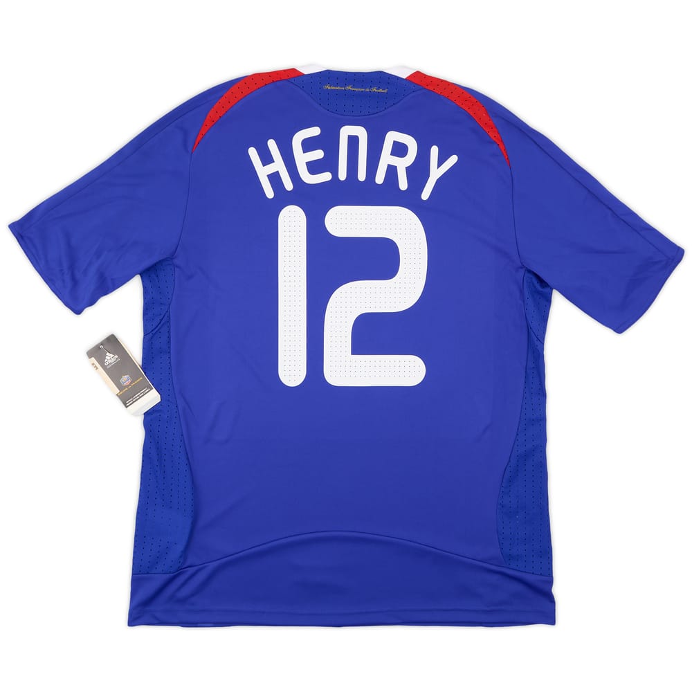 2007-08 France Home Shirt Henry #12 (L)