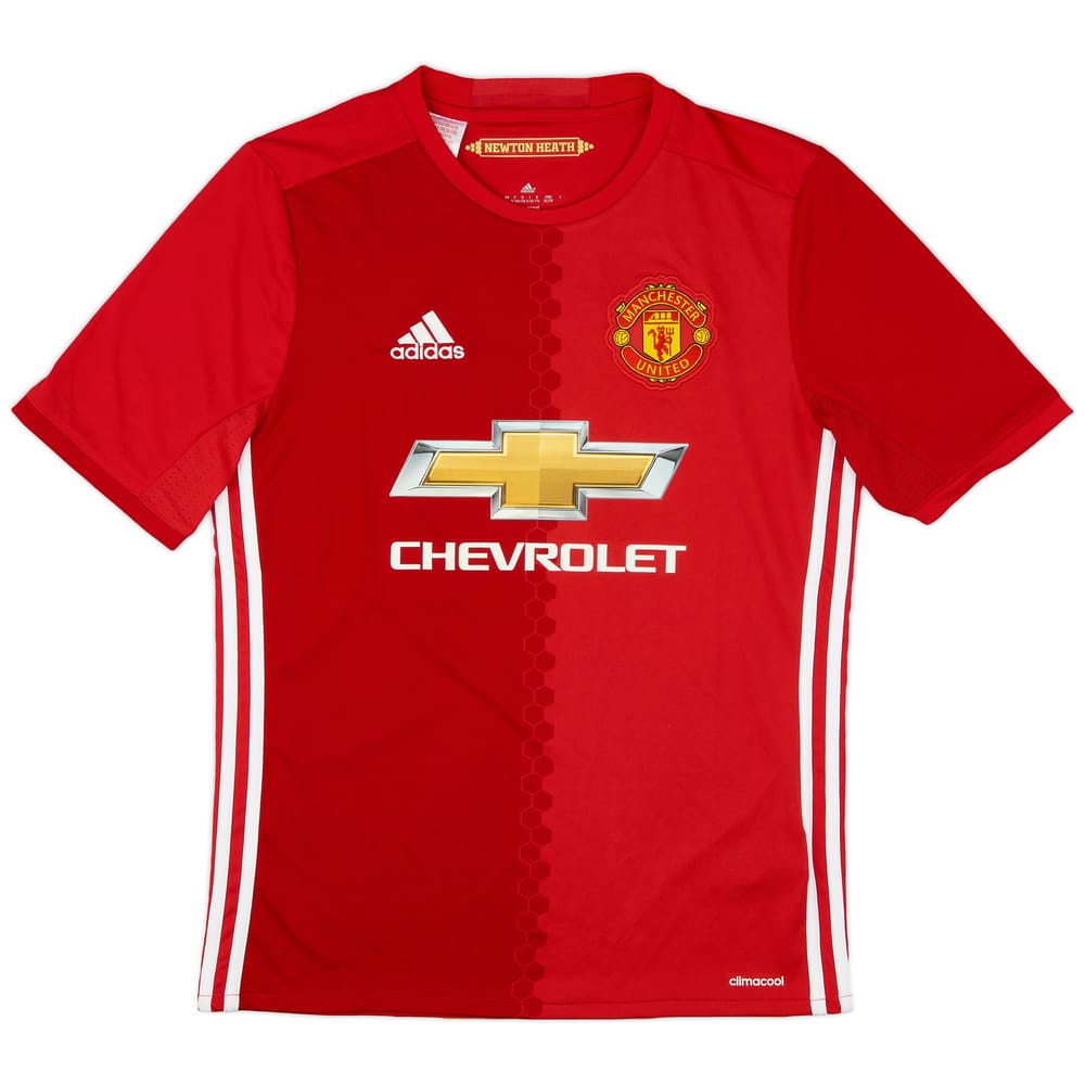 2016-17 Manchester United Home Shirt - 7/10 - (XL.Boys)