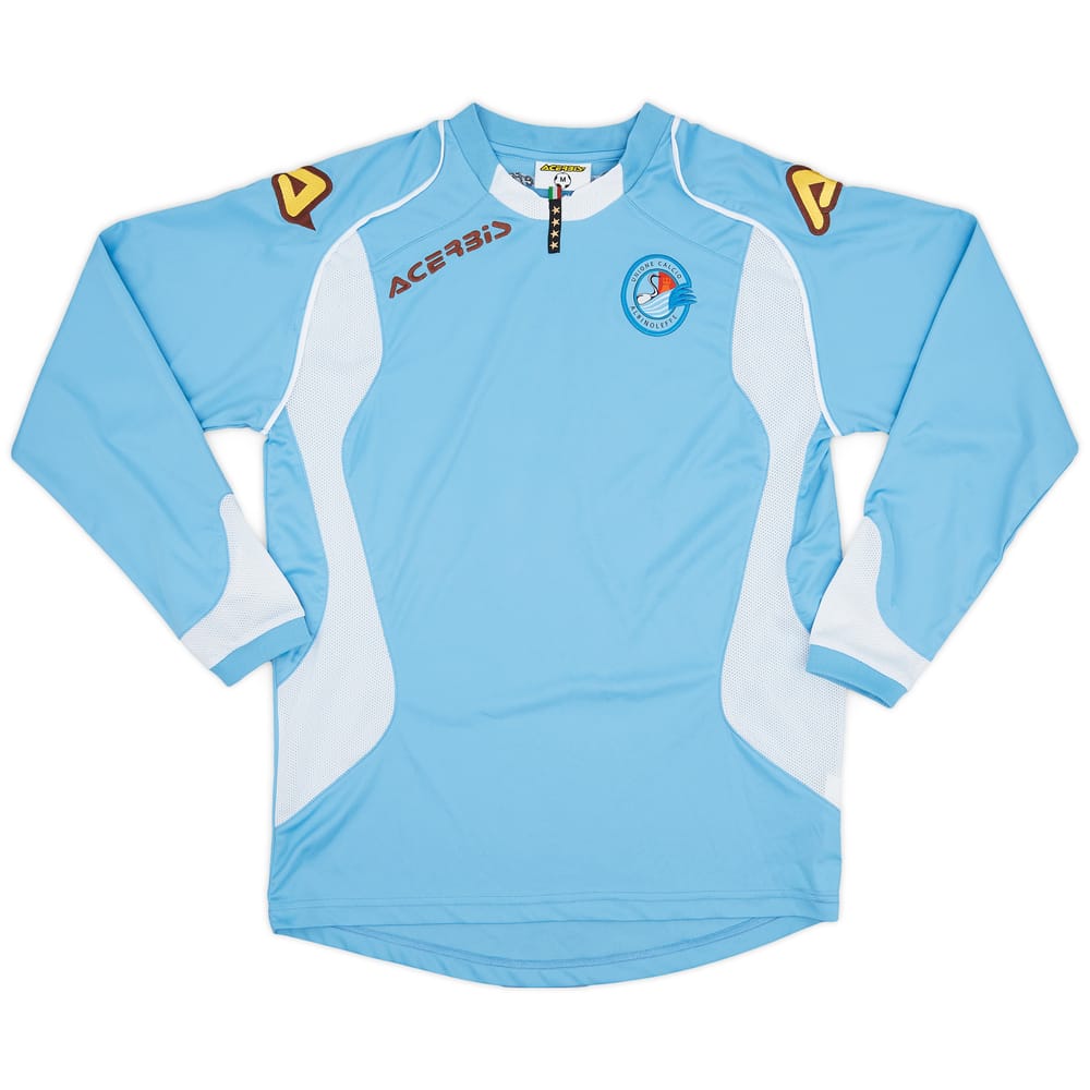 2009-10 AlbinoLeffe Home L/S Shirt #13 - 7/10 - (M)