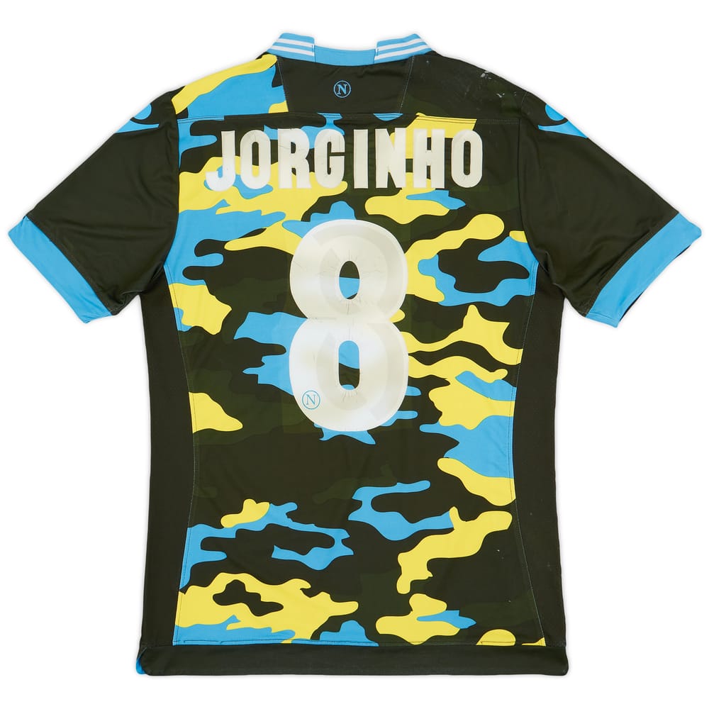 2013-14 Napoli Fourth Shirt Jorginho #8 - 4/10 - (XL)