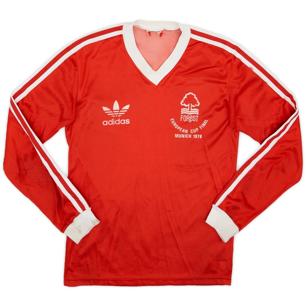 1980-81 Nottingham Forest Home L/S Shirt - 8/10 - (Y)