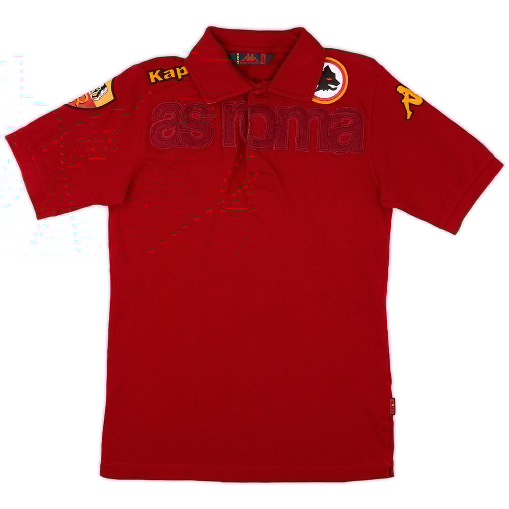 2010-11 Roma Kappa Polo Shirt - 9/10 - (XS)
