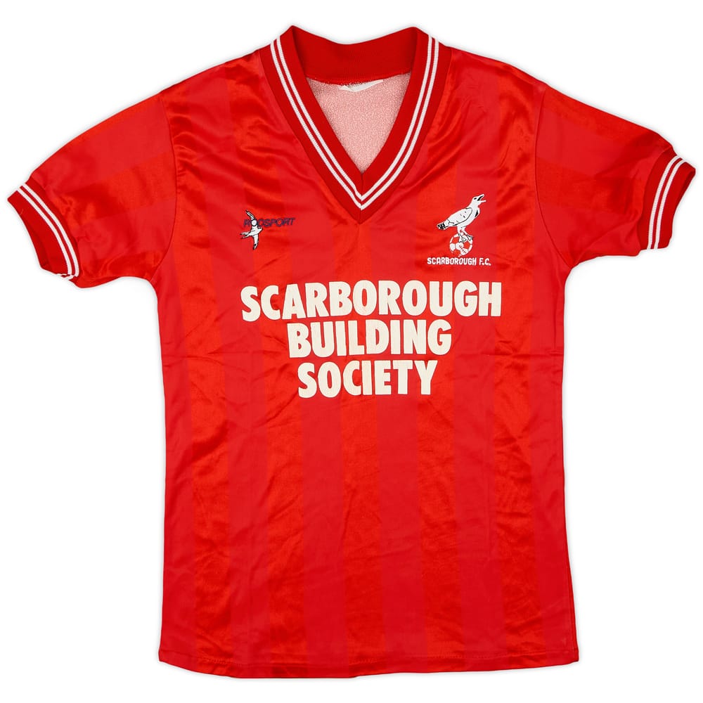1987-88 Scarborough FC Home Shirt - 7/10 - (L.Boys)