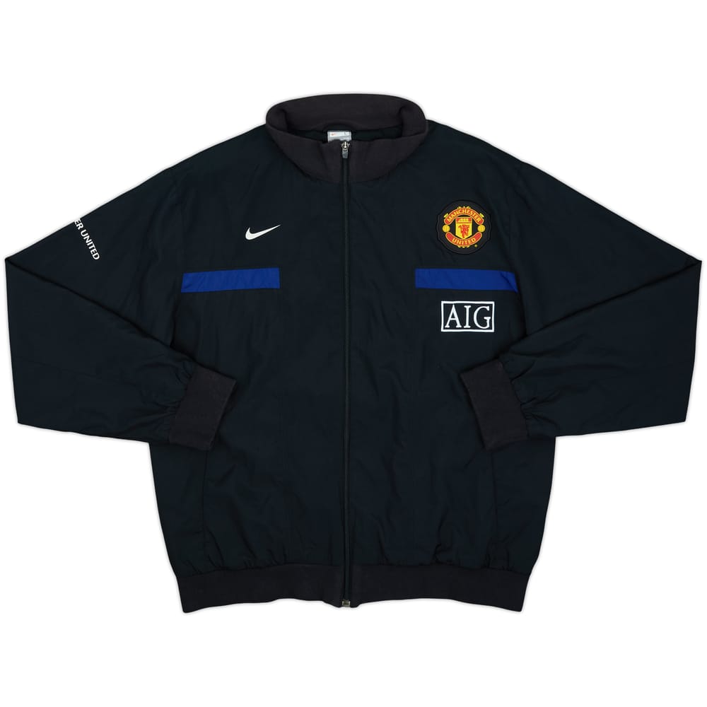 2009-10 Manchester United Nike Track Jacket - 8/10 - (L)