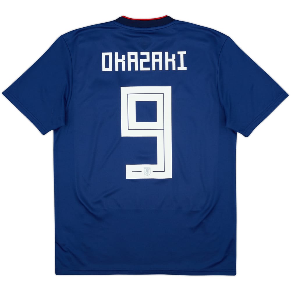 2018-19 Japón Local Camiseta Okazaki #9 - 9/10 - (M)