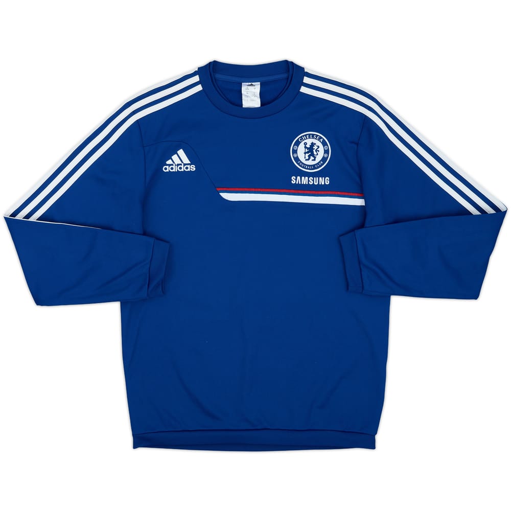 2013-14 Chelsea adidas Sweat Top - 9/10 - (S)