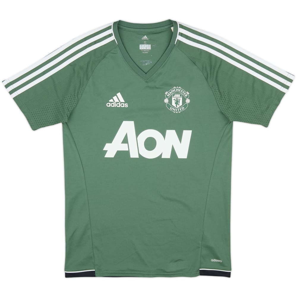 2017-18 Manchester United adizero Training Shirt - 7/10 - (S)