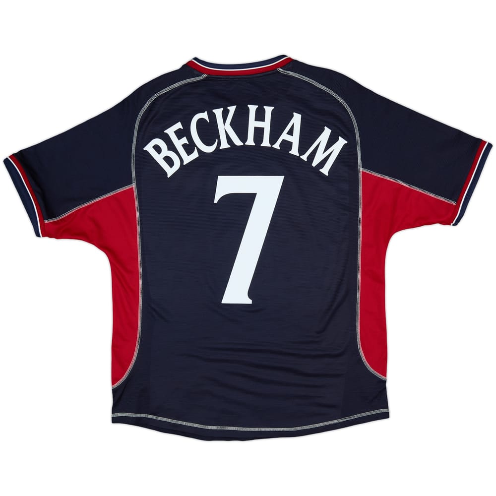 2000-01 Manchester United Third Shirt Beckham #7 - 8/10 - (L)