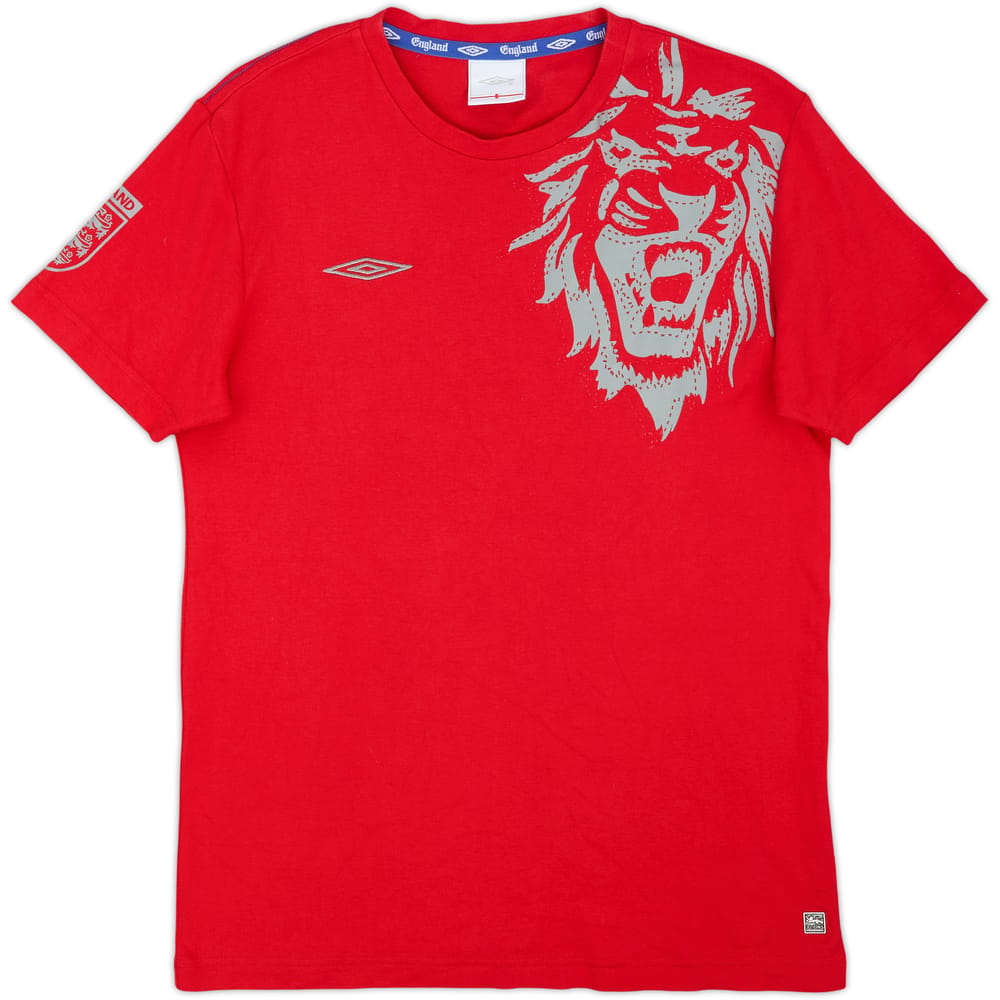 2004-06 England Umbro Graphic Tee - 9/10 - (M)