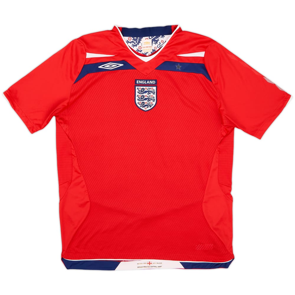 2008-10 Inglaterra Camiseta Visitante - 5/10 - (L)