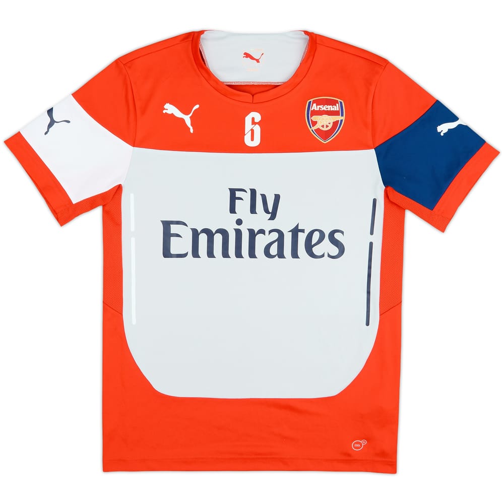 2014-15 Arsenal Player Issue Puma Training Shirt #6 - 10/10 - (S)