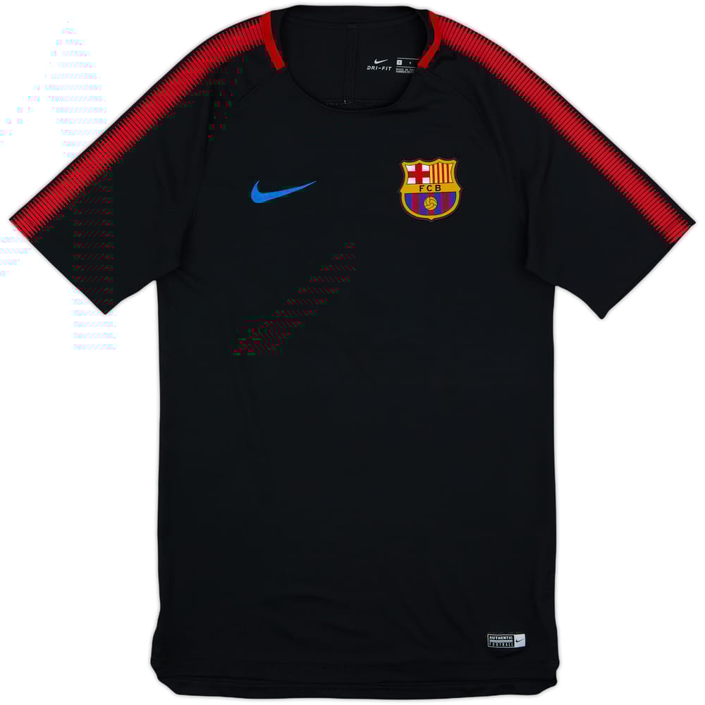 2017-18 Barcelona Nike Training Shirt - 8/10 - (S)