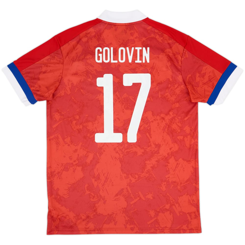 2020-22 Russia Home Shirt Golovin #17 - 8/10 - (L)