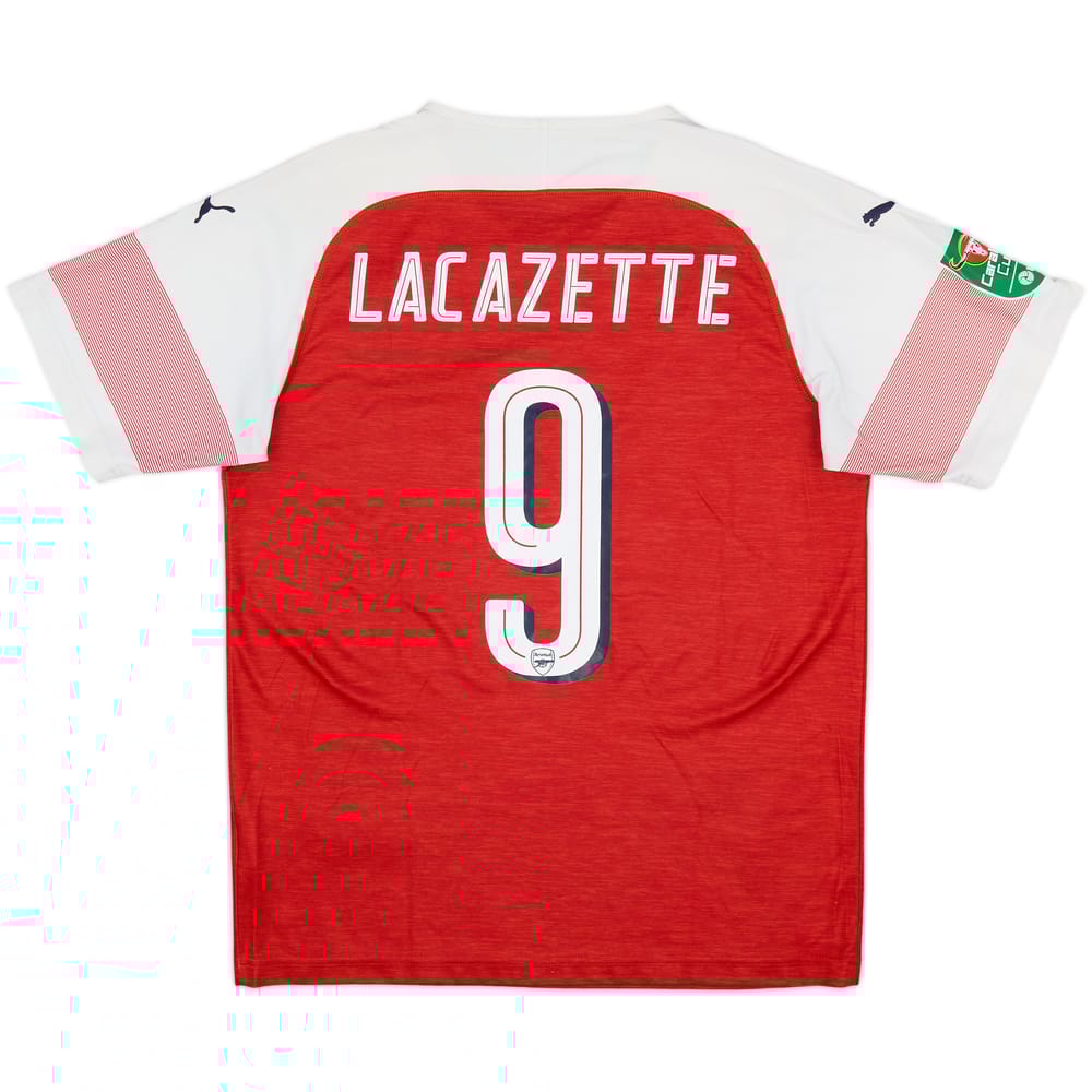 2018-19 Arsenal Home Shirt Lacazette #9 - 7/10 - (M)
