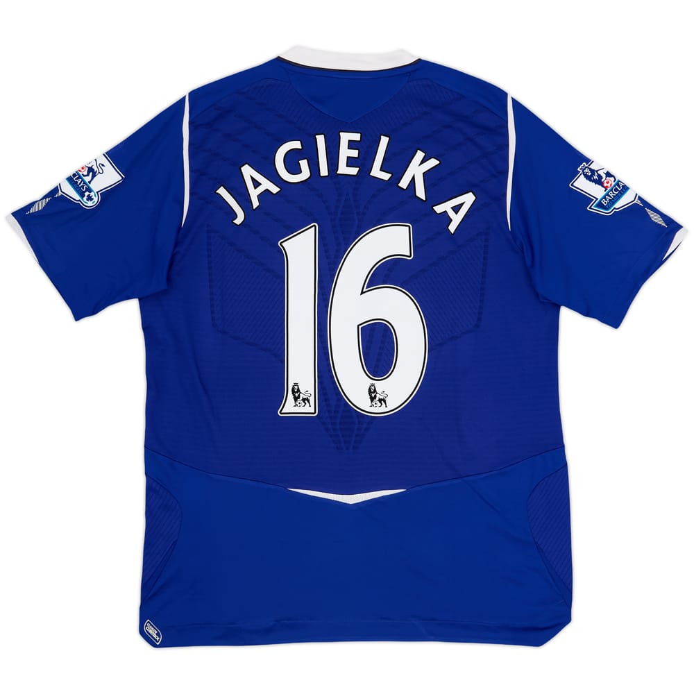 Camiseta de local del Everton 2008-09 Jagielka #16 - 10/10 - (L)