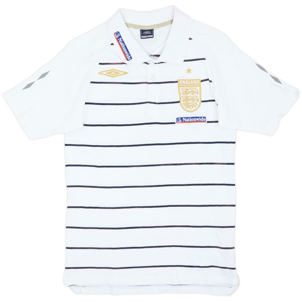 2004-06 England Umbro Polo Shirt - 7/10 - (M)