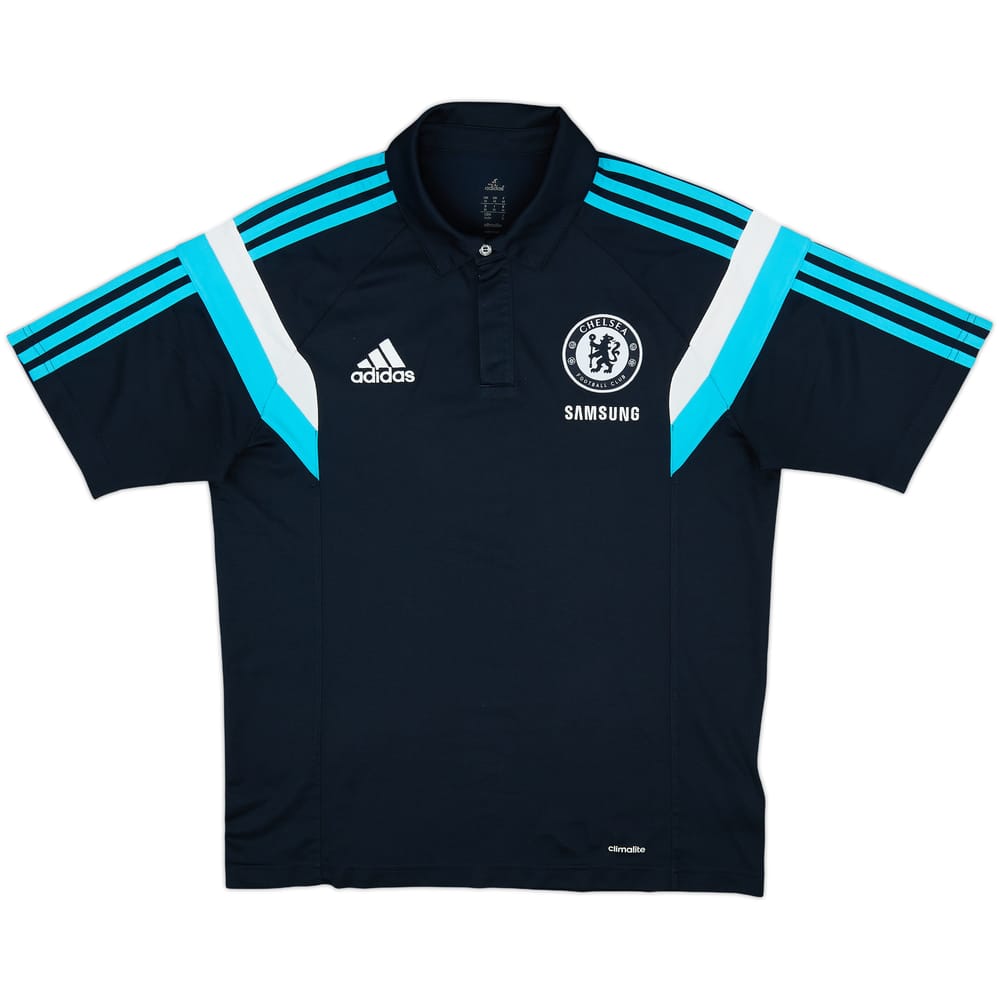 2014-15 Chelsea adidas Polo Shirt - 9/10 - (M)
