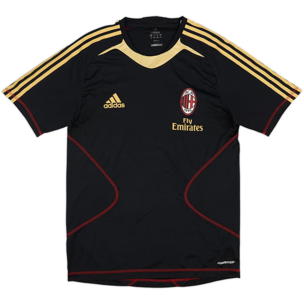 2010-11 AC Milan adidas Formotion Training Shirt - 9/10 - (M)