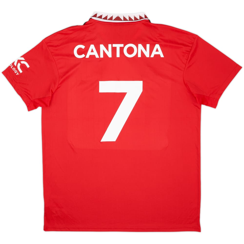 2022-23 Manchester United Home Shirt Cantona #7 (XL)