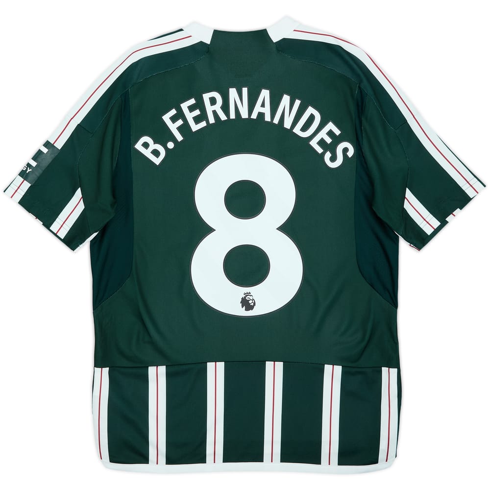 2023-24 Manchester United Away Shirt B.Fernandes #8 - 9/10 - (XL.Boys)