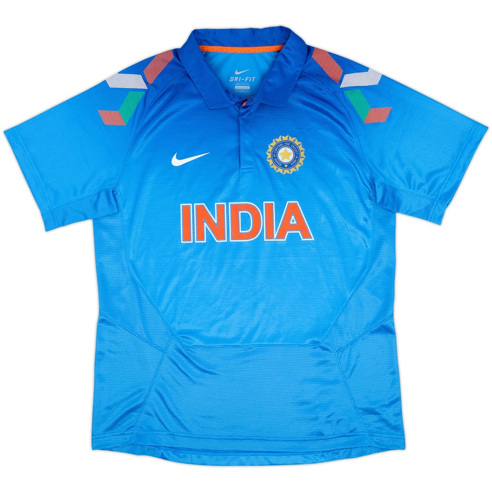 2012-13 India Cricket Home Shirt - 10/10 - (XXL)