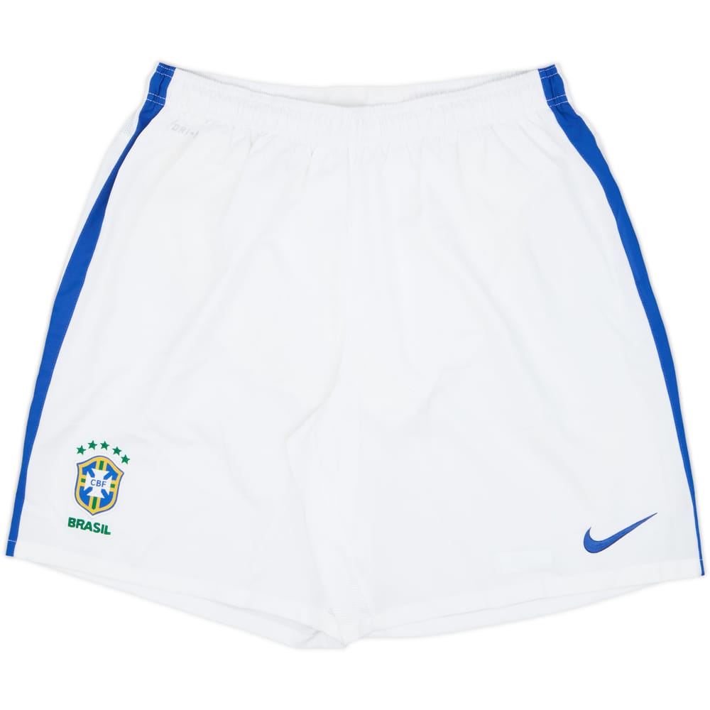 2013-14 Brazil Away Shorts - 7/10 - (XXL)