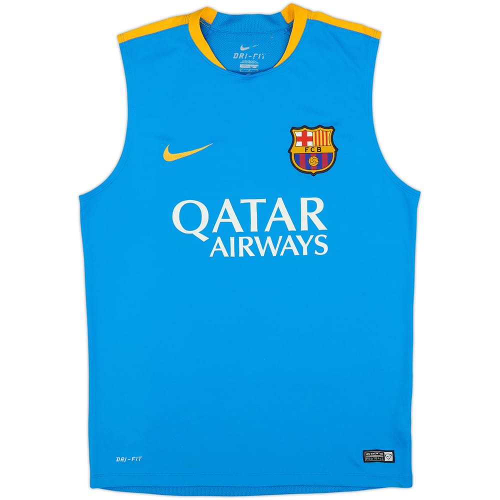 2015-16 Barcelona Nike Training Vest - 7/10 - (M)