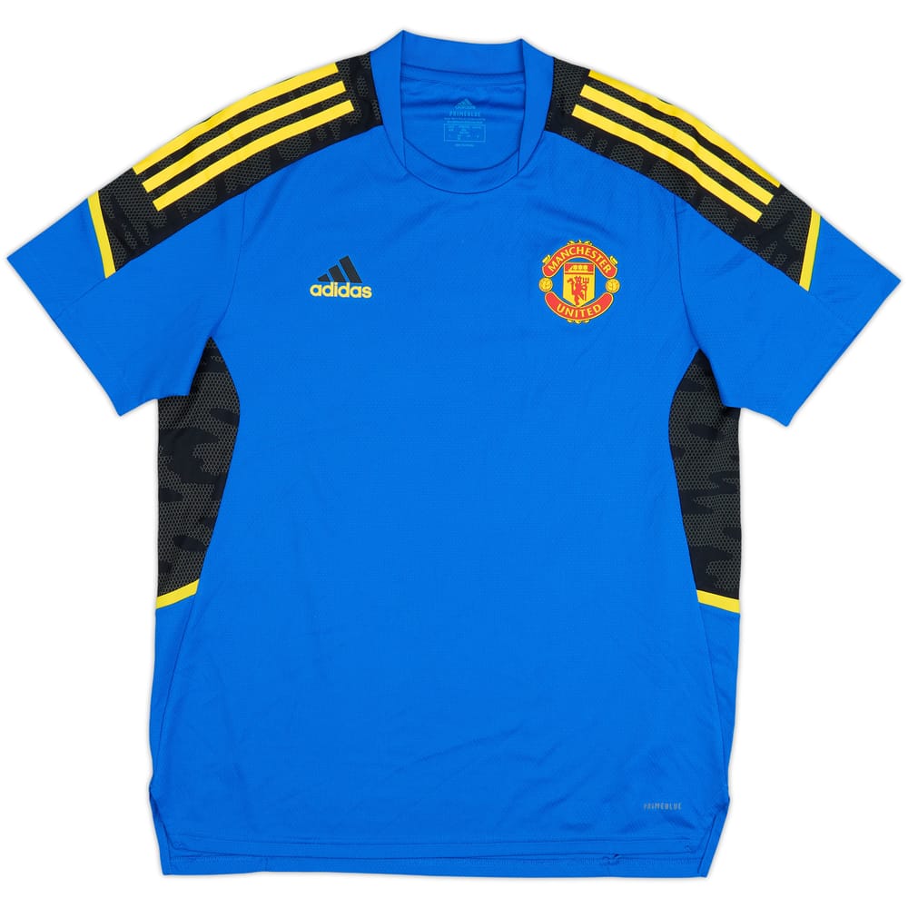 2021-22 Manchester United adidas Training Shirt - 9/10 - (M)