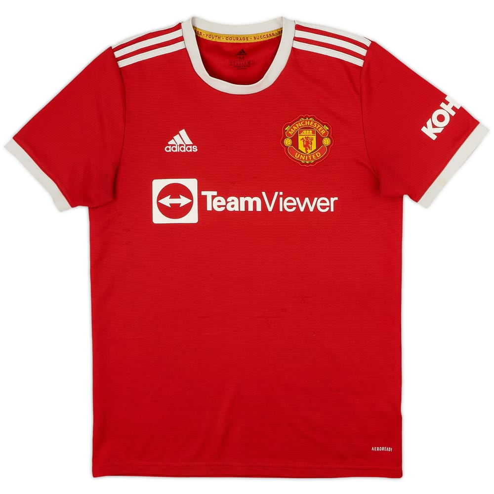 2021-22 Manchester United Home Shirt - 5/10 - (M)