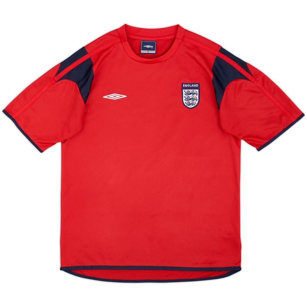 2004-05 England Umbro Training Shirt - 9/10 - (S)